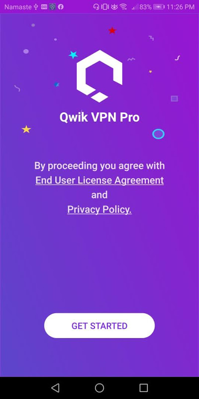 Qwik VPN Pro Screenshot 1