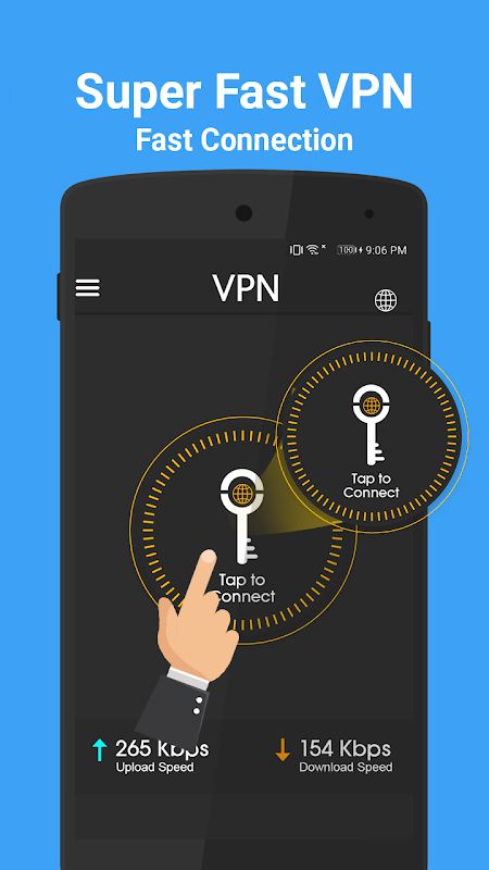 Super Fast VPN - Ultra Secure Unlimited Free VPN Screenshot 3 