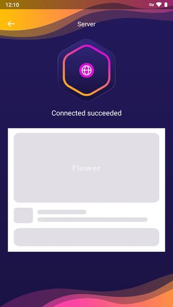 Flower VPN - Fast Proxy Master Screenshot 1