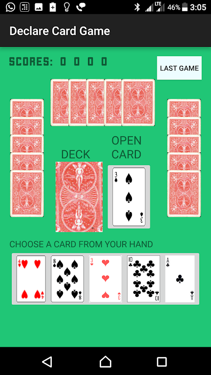 DECLARE CARD GAME Screenshot 3