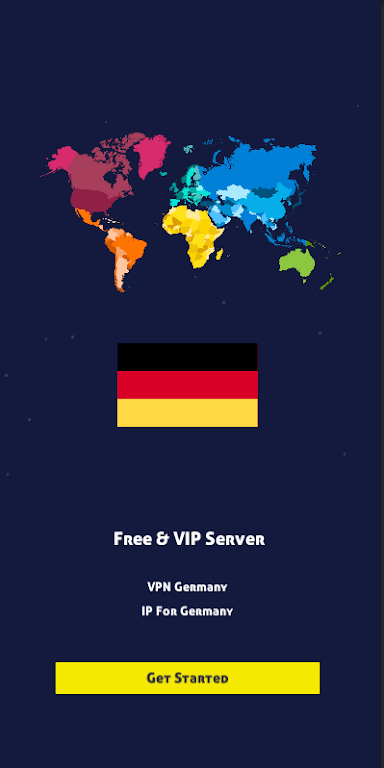 vpn germany - IP for Germany Screenshot 1 