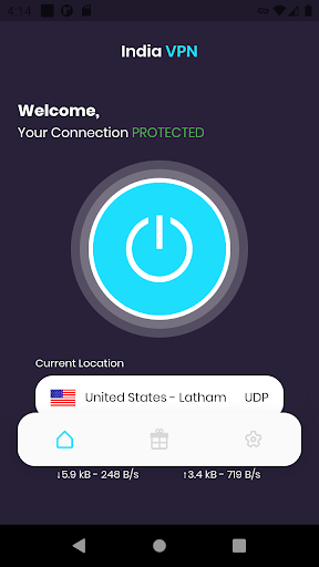 INDIA VPN - Unlimited Proxy & Fast Unblock Master Screenshot 3