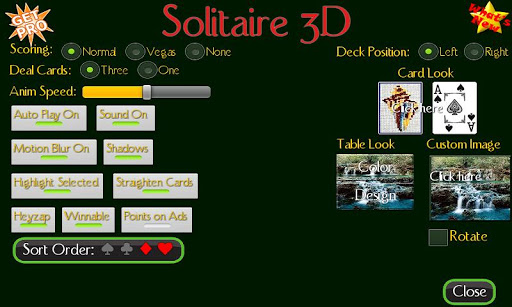 Solitaire 3D Screenshot 3 