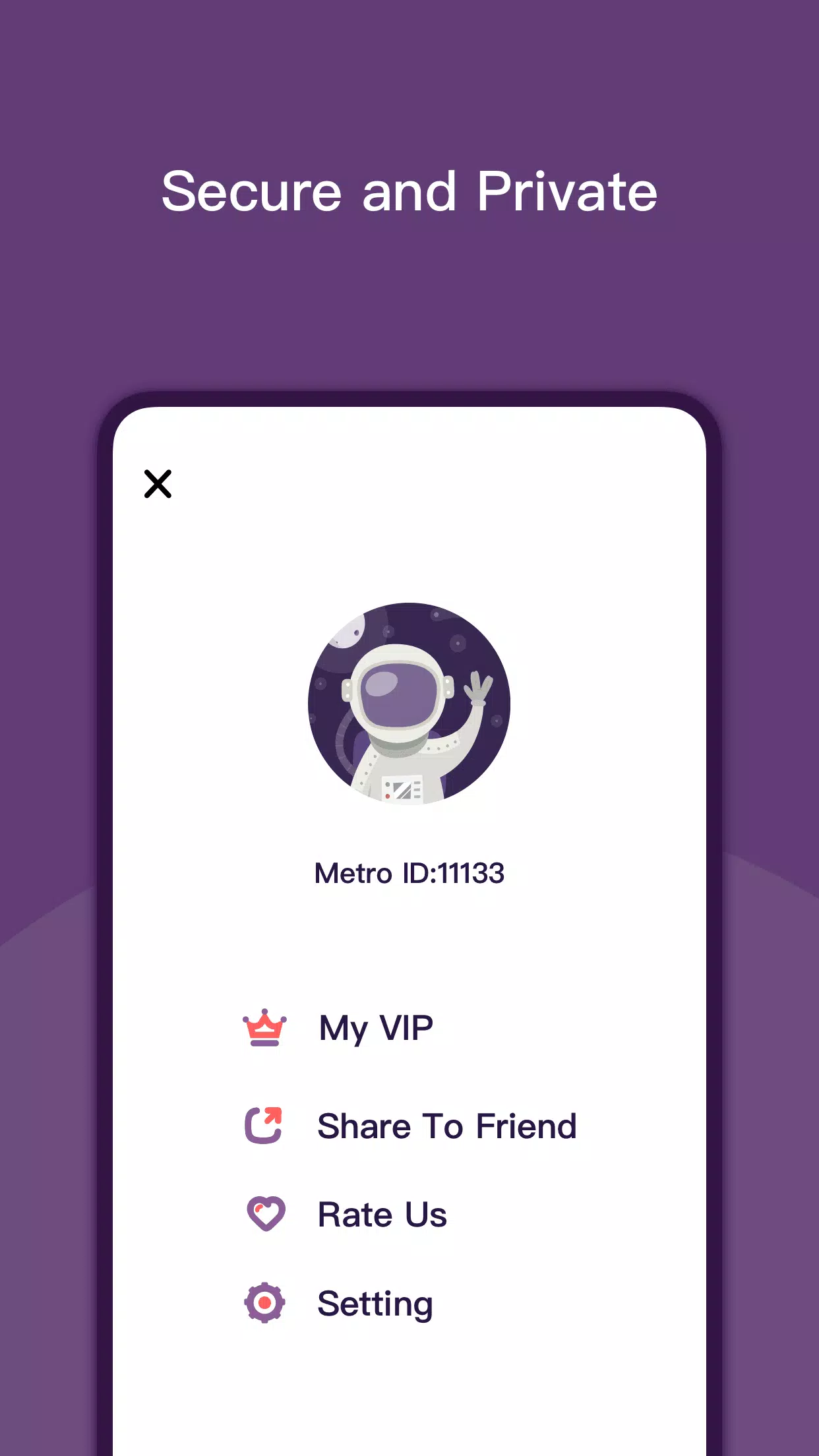 Metro VPN - wifi VPN Master Screenshot 3