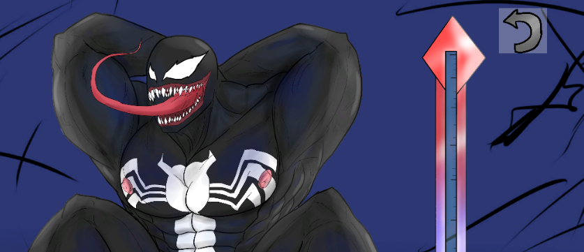 Touch And Tease Sharkfurryman Venom Version (NSFW) Screenshot 1 