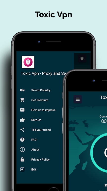 Toxic Vpn - Proxy and Safe Vpn Screenshot 1 