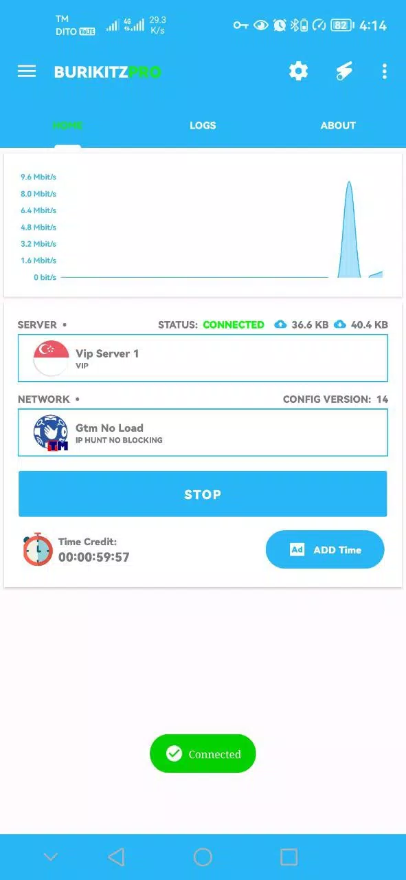 BURIKITZ PRO VPN Screenshot 2 