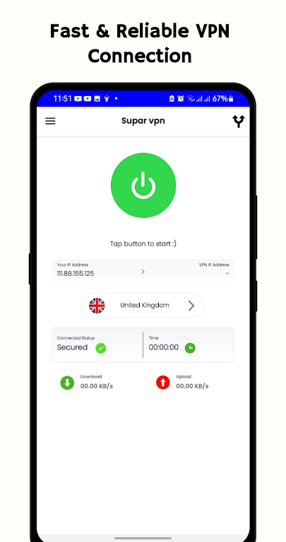 Super VPN - Fast, Secure Screenshot 2 