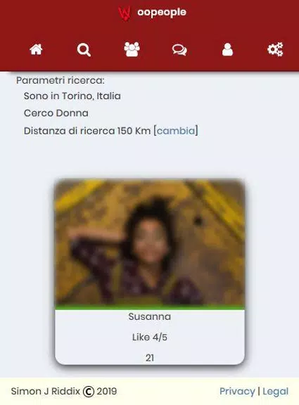 WooPeople Social Incontri Screenshot 2