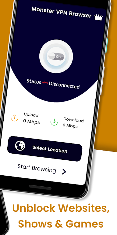 Monster Hub Browser Vpn Screenshot 2