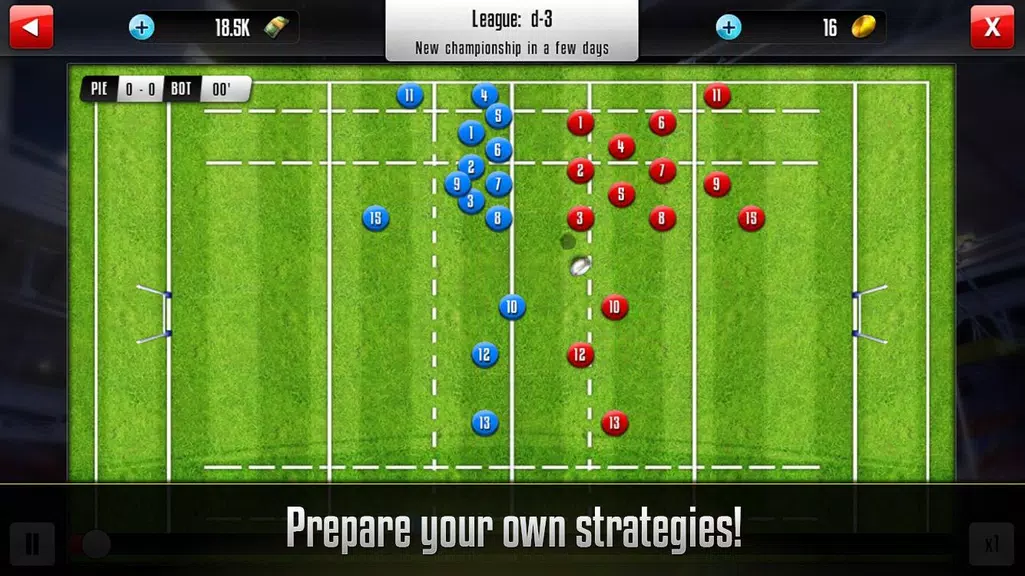 Rugby Manager Screenshot 3 