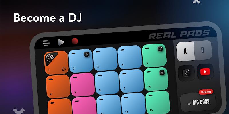 Drum Pads: machine DJ Screenshot 5