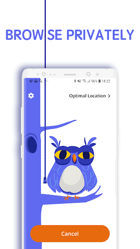 OWL VPN: Location changer for private browsing Screenshot 3