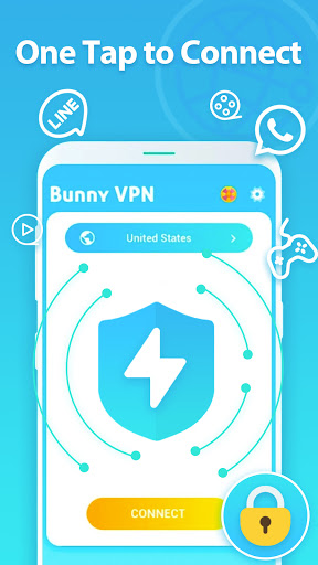 Bunny VPN - Visit Blocked Video Sites Screenshot 1