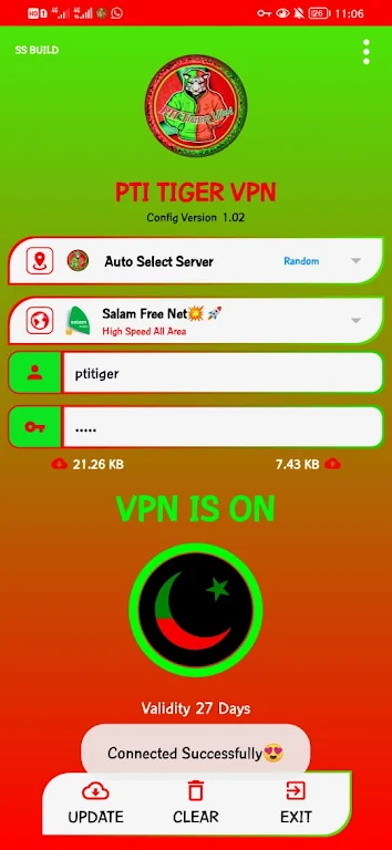 PTI TIGER VPN Screenshot 3