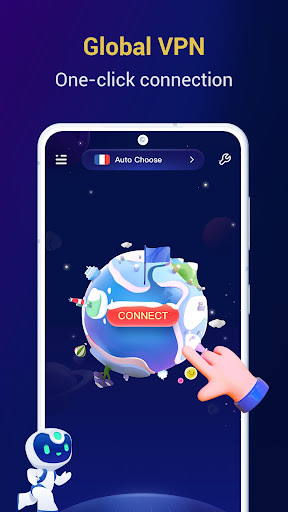 Global VPN - Unlimited & Safe Screenshot 1