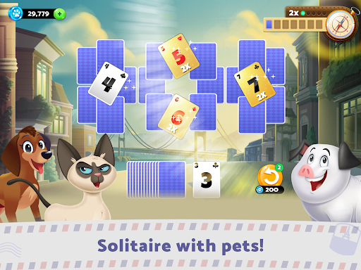 Solitaire: Pet Story Screenshot 3 