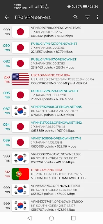 VPN Gate - Super Express Proxy Screenshot 2 