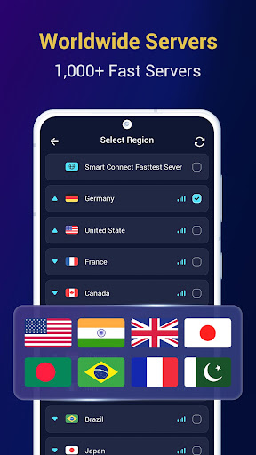 Global VPN - Unlimited & Safe Screenshot 2