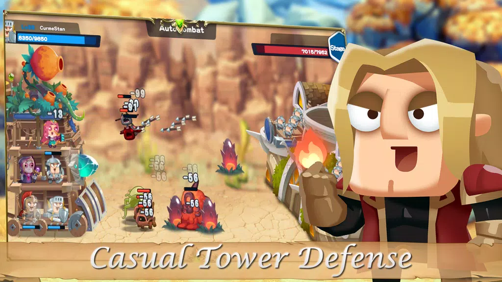 Battle Towers - TD Royale RPG Screenshot 2