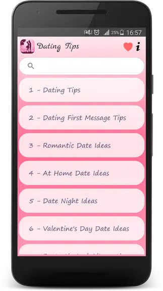 Dating Tips and Date Ideas Screenshot 1 