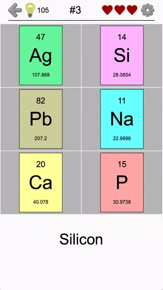 Elements & Periodic Table Quiz Screenshot 3 