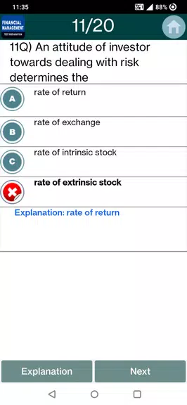 Financial Management Questions Screenshot 3