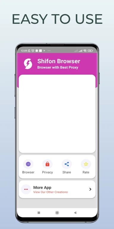 Shifon Browser Proxy VPN Screenshot 1 