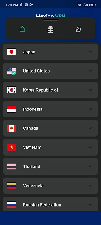 Mexico VPN - Fast VPN Proxy Screenshot 2 