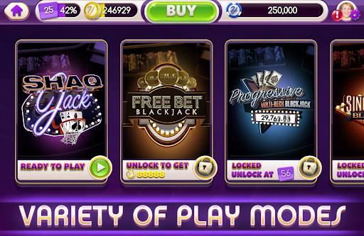 myVEGAS Blackjack -Free Casino Screenshot 1 