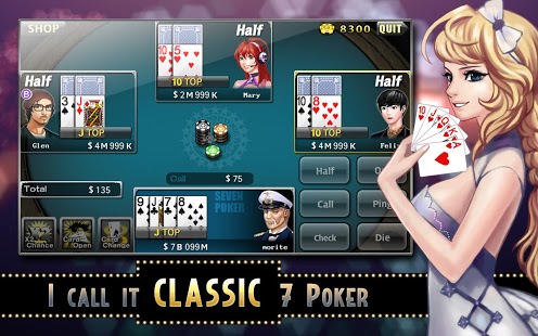 SEVEN POKER & TEXAS HOLD'EM Screenshot 2 