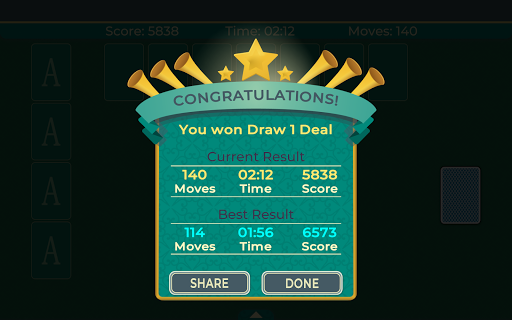 Solitaire Klondike Free Screenshot 1