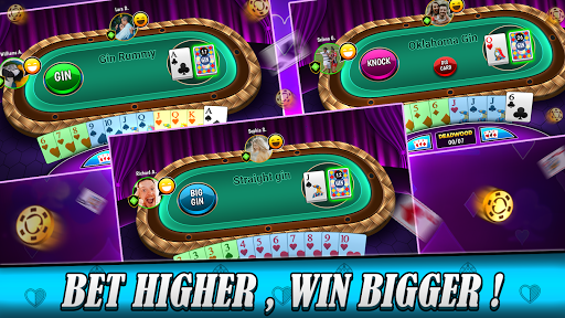 Gin rummy free Online card game Screenshot 3