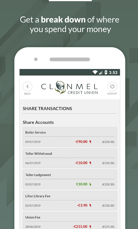 Clonmel Credit Union Screenshot 2