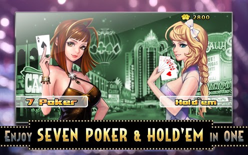 SEVEN POKER & TEXAS HOLD'EM Screenshot 1 