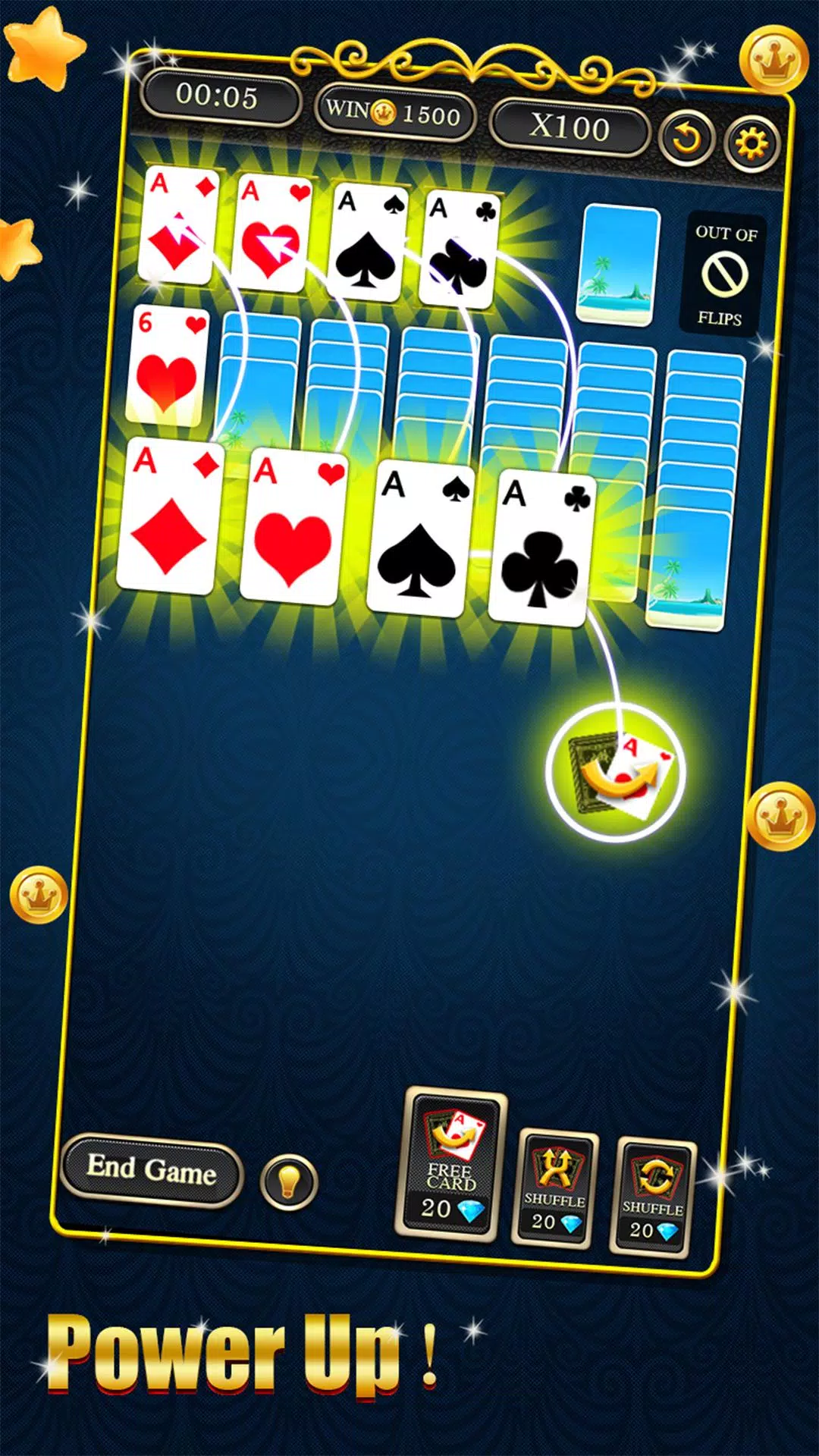 Vegas Solitaire : Royal Screenshot 2 