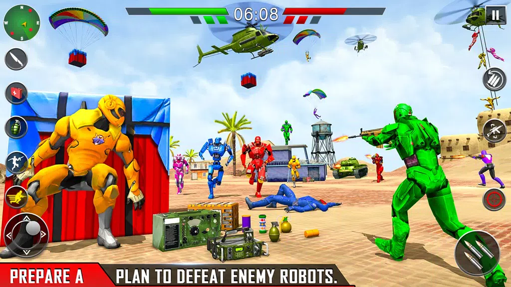 Robot FPS Shooting Gun Games Screenshot 4