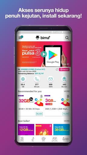 bima+ -Buy Pulsa/Package- Tri Screenshot 64