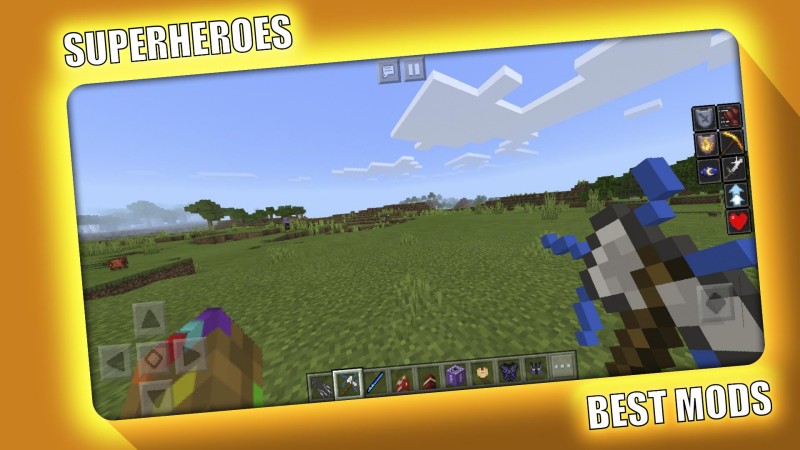 Superheroes Mod for Minecraft Screenshot 2