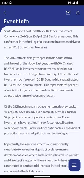 SA Investment Conference Screenshot 2