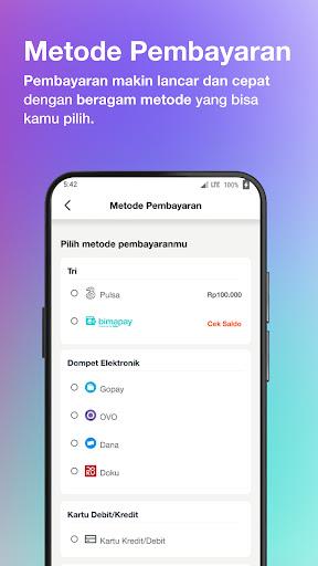 bima+ -Buy Pulsa/Package- Tri Screenshot 44