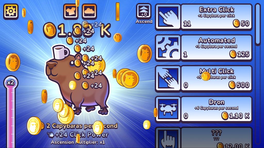 Capybara Clicker Pro Screenshot 3