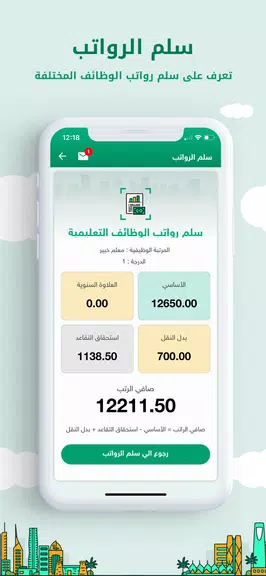 رواتب السعودية Screenshot 3