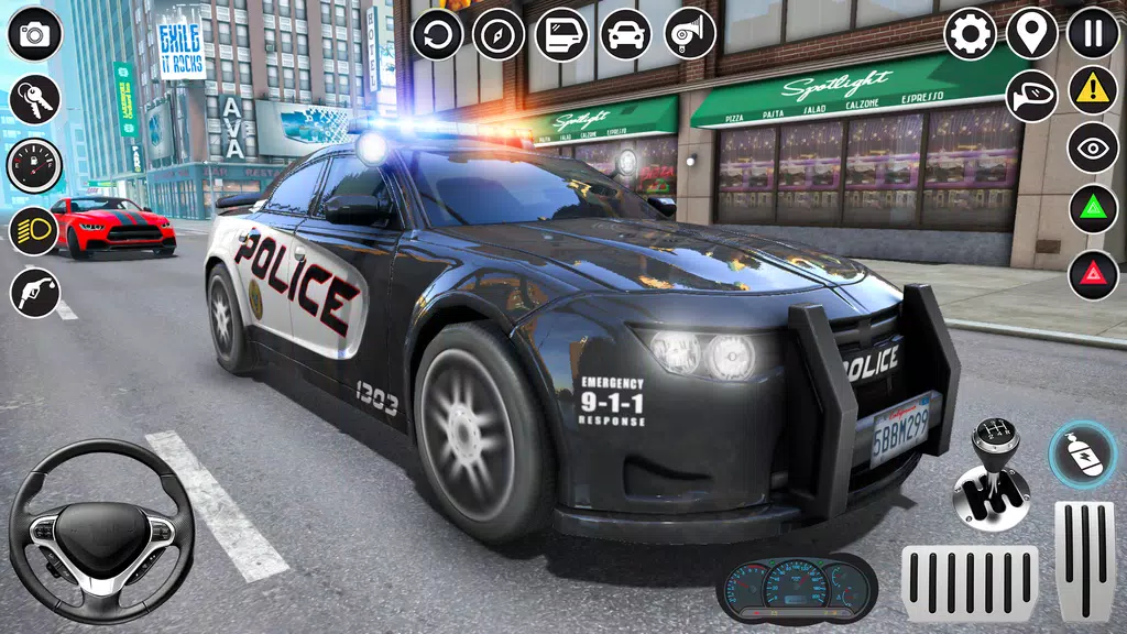 City Police Car Chase Game 3D Screenshot 2