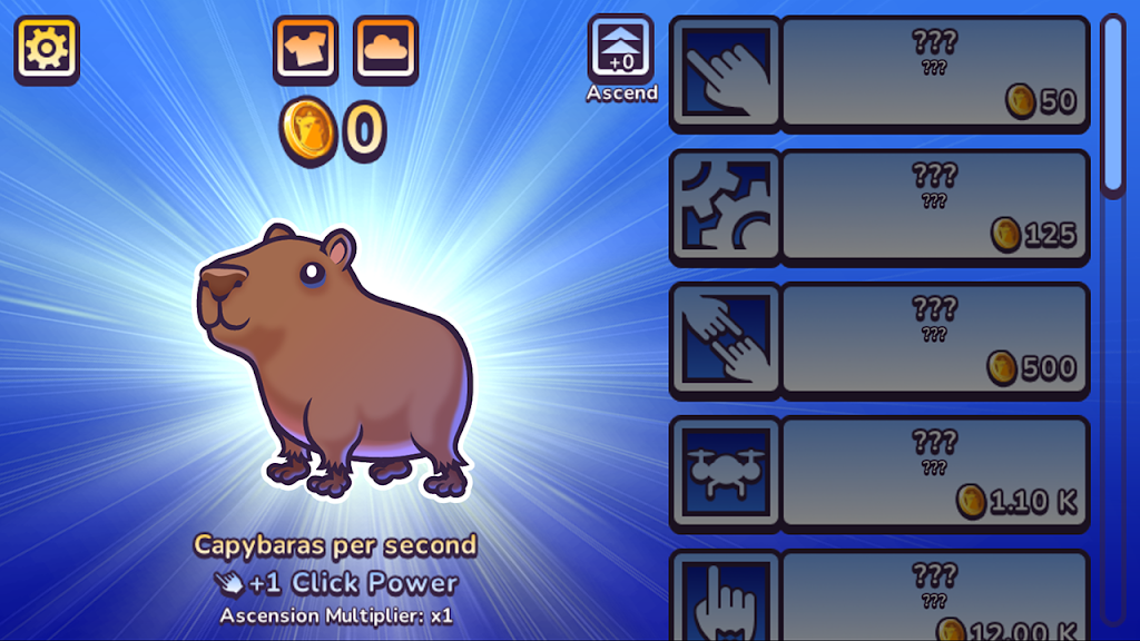 Capybara Clicker Pro Screenshot 2