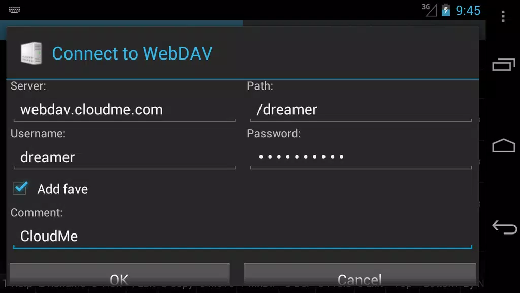 WebDAV for Ghost Commander Screenshot 2