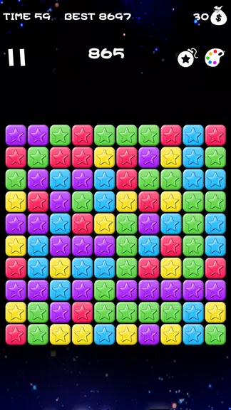 Popping Stars Game Screenshot 3 