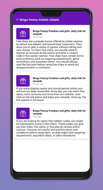 tickets cheats bingo frenzy Screenshot 2 