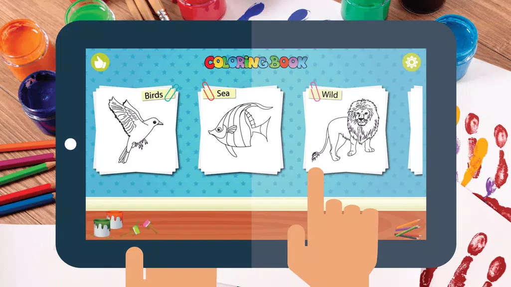 Coloring book for kids Screenshot 1 