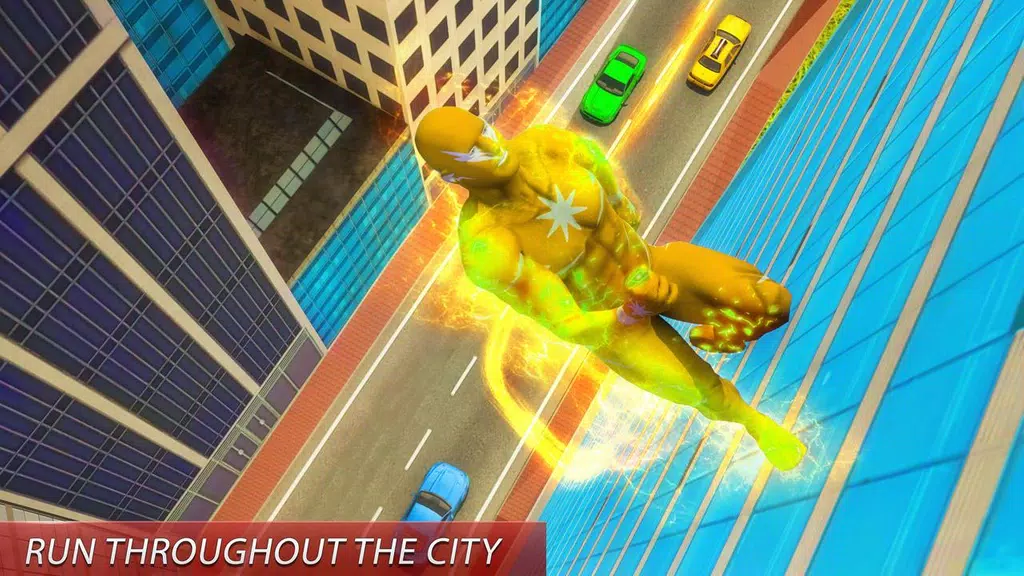 Light Speed Hero Robot Crime City Screenshot 4